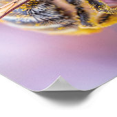 Poster Perfection pollinisée : Macro des abeilles (Coin)