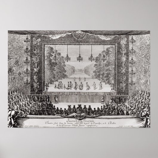 Poster Performance de "La Princesse Elide" (Devant)