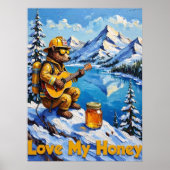 Poster Performance de pointe : Bear's Winter Melody (Devant)