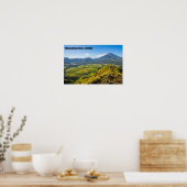 Poster Pergasingan Hill Sunrise Rinjani View Wall Art (Cuisine)