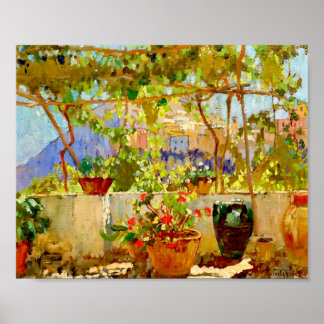 Poster Pergola méditerranéenne par Konstantin Gorbatov