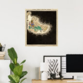 Poster Période de la première croisade 1100 ap. (Bureau à domicile)