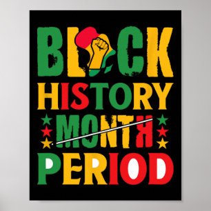 Poster Période d'histoire noire, Mois de l'histoire noire