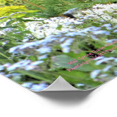 Poster Période du jardin printanier (Coin)