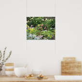 Poster Période du jardin printanier (Cuisine)