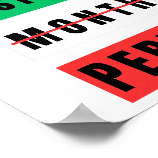 Poster Période du mois de l'histoire des Noirs (Coin)