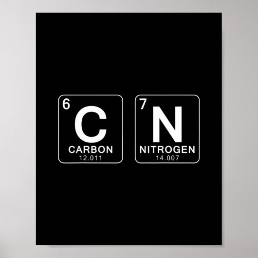 Poster Periodic Table 67 Meme Funny Science Teacher 6 7 B (Devant)