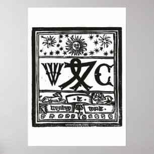 Poster Périphérique d'imprimante Wynkyn de Worde Gravure