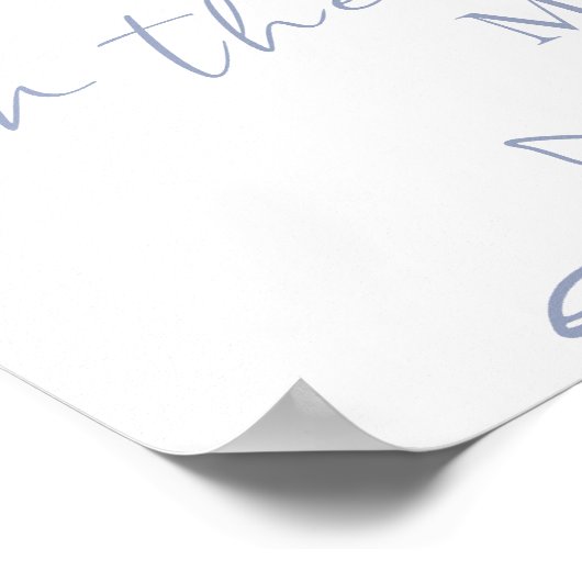 Poster Périwinkle Flowers Devine Combien De Baisers Jeu (Coin)