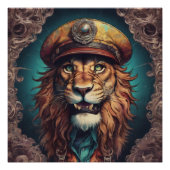 Poster Perkins le lion (Devant)