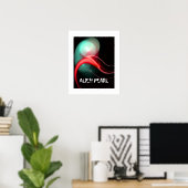 POSTER PERLE ALIÈNE (Bureau à domicile)