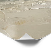 Poster Perle dans l'Huître au Bord de la Mer – Sérénité C (Coin)