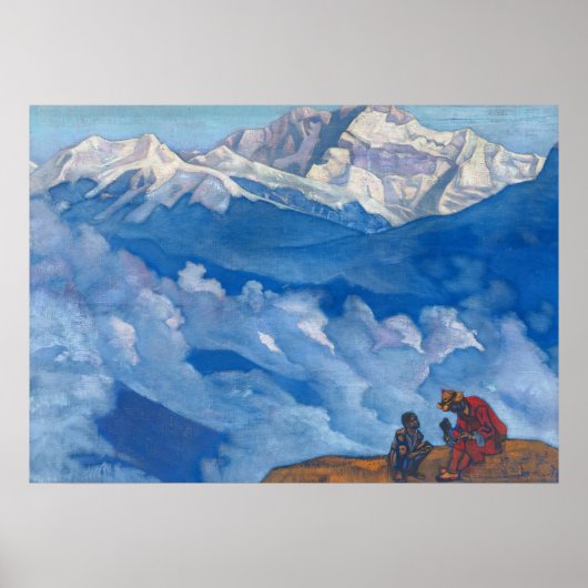 Poster Perle de la recherche par Nicholas Roerich (Devant)