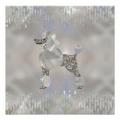 Poster Perle de luxe et caniche d'Abalone (Devant)