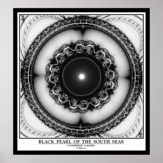 POSTER PERLE NOIRE DE LA MER DU SUD (Devant)
