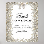 Poster Perles de la Fête des mariées de sagesse (Devant)