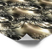 Poster Perles dorées (Coin)