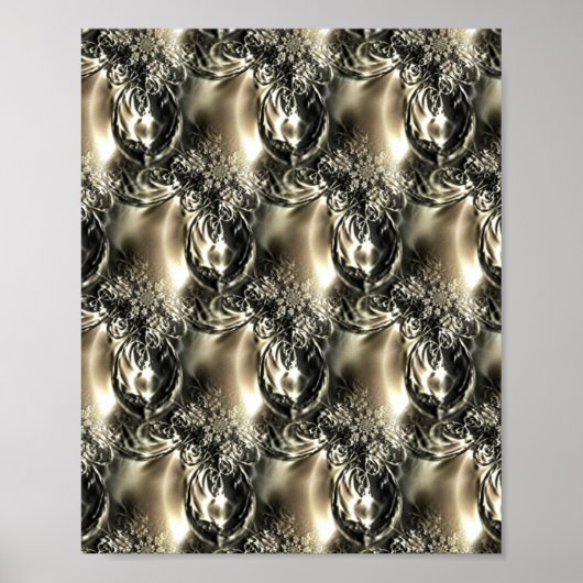 Poster Perles dorées (Devant)