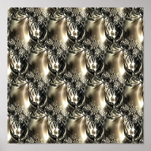 Poster Perles dorées (Devant)