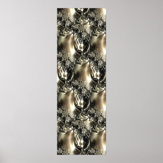 Poster Perles dorées (Devant)