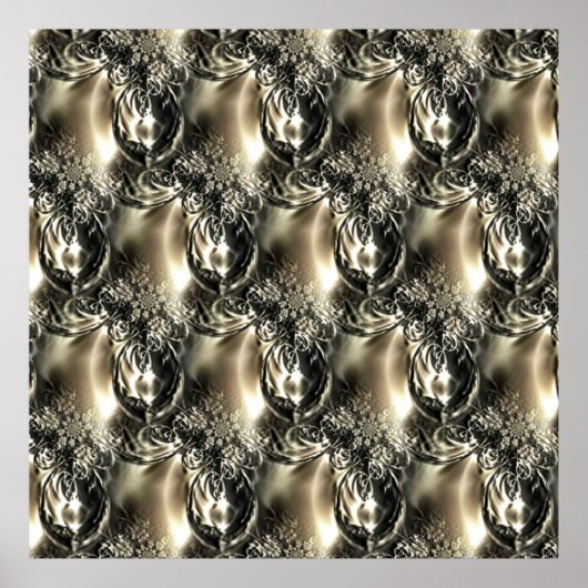 Poster Perles dorées (Devant)