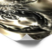 Poster Perles dorées (Coin)