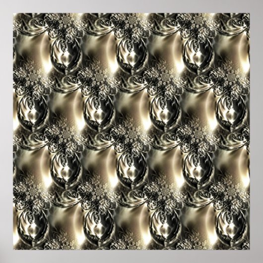 Poster Perles dorées (Devant)