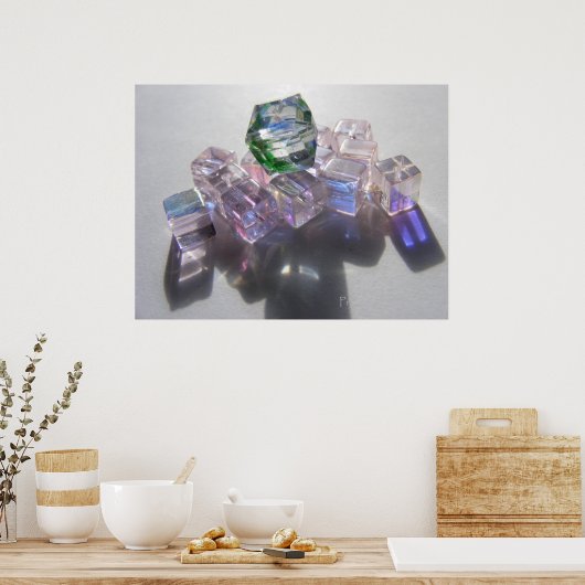 Poster Perles éclairées 5 (Cuisine)