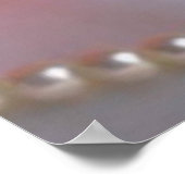 Poster Perles et oeillets de la vaisselle (Coin)