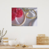 Poster Perles et oeillets de la vaisselle (Cuisine)