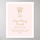 Poster Perles et poursuites Combien de perles jeu (Devant)