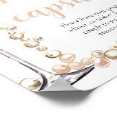 Poster Perles et poursuites Fête des mariées de capsule t (Coin)