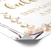 Poster Perles Poursuivre Pop La Bubbly Elle se fait hubby (Coin)