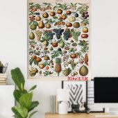 Poster Permaculture Farms Fruits, personnaliser (Bureau à domicile)