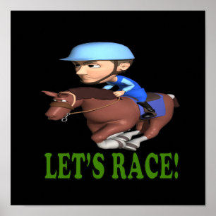 Poster Permet la course