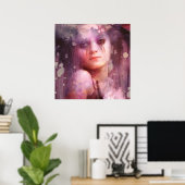 Poster permet le maquillage (Bureau à domicile)