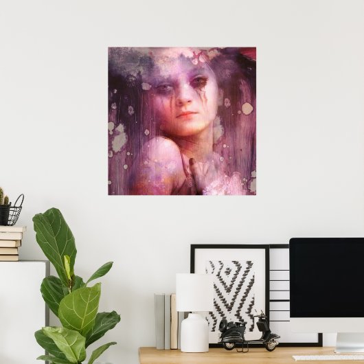 Poster permet le maquillage (Bureau à domicile)