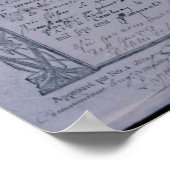 Poster Permis pour la bataille de Rossbach, 1757 (Coin)