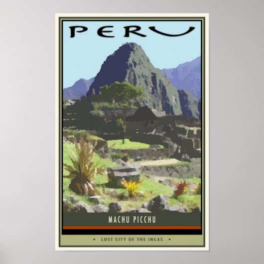 Poster Pérou (Devant)