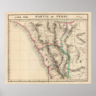 Poster Pérou, Amérique du Sud 14