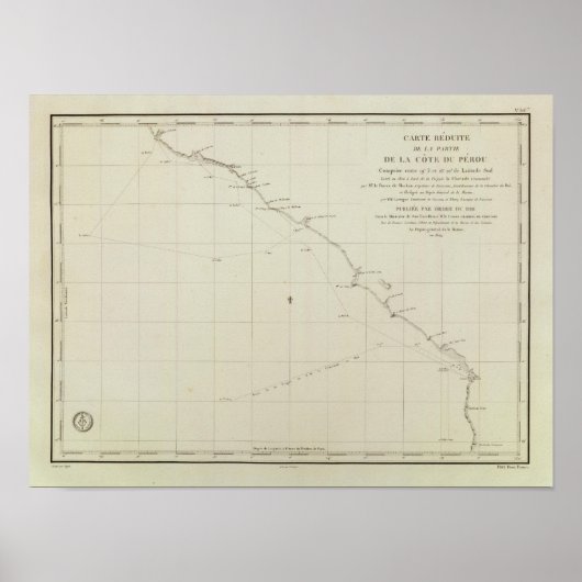 Poster Pérou, Chili (Devant)