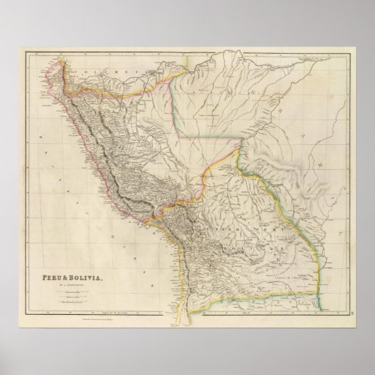 Poster Pérou et Bolivie (Devant)