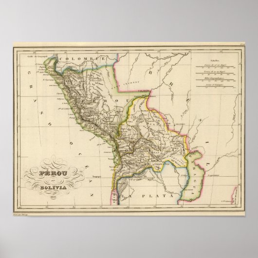 Poster Pérou et Bolivie 4 (Devant)