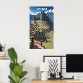 Poster Pérou Machu Picchu (Bureau à domicile)