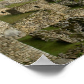 Poster Pérou, Machu Picchu. La citadelle antique de Machu (Coin)