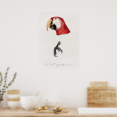 Poster Perroquet (Cuisine)