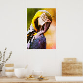 Poster Perroquet (Cuisine)