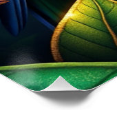 Poster Perroquet coloré Imaginaire (Coin)