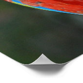 Poster Perroquet de couleur vive (Coin)