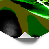 Poster Perroquet vert 6537 (Coin)